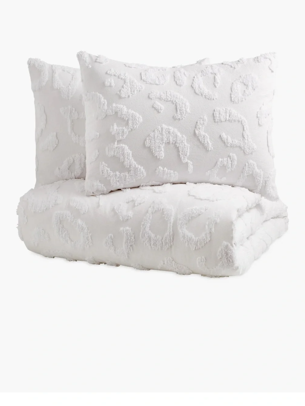Peri Home 3pc Duvet & Shams Chenille Leopard Queen- Target